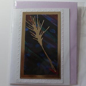 Greeting Card and Envelope (Handmade) # 4445
